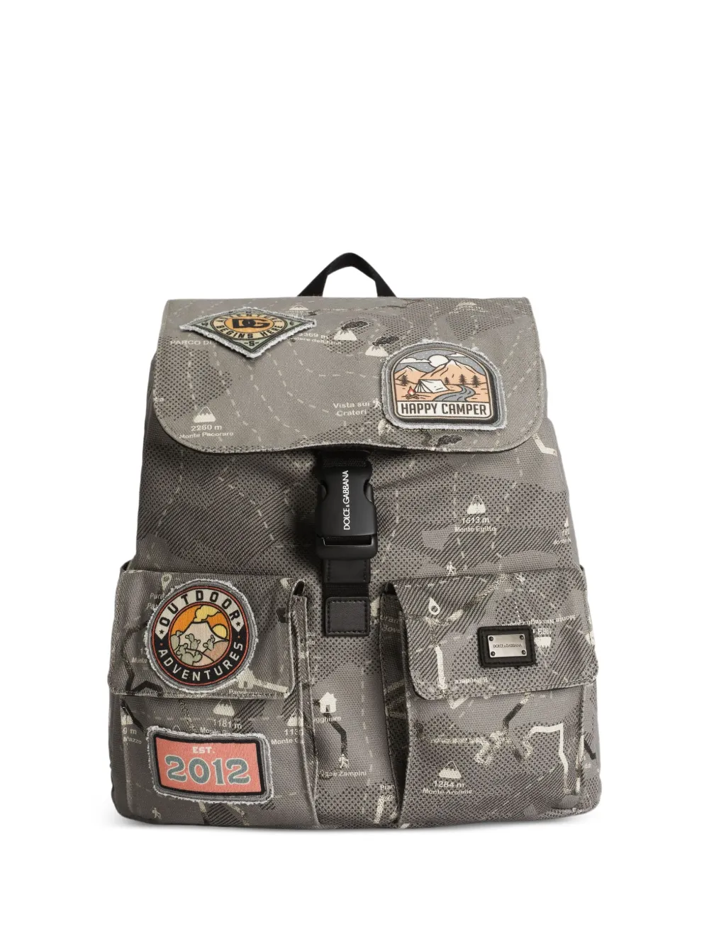 Рюкзак с нашивкой Dolce & Gabbana Kids, серый
Рюкзак с нашивкой Dolce & Gabbana Kids, серый