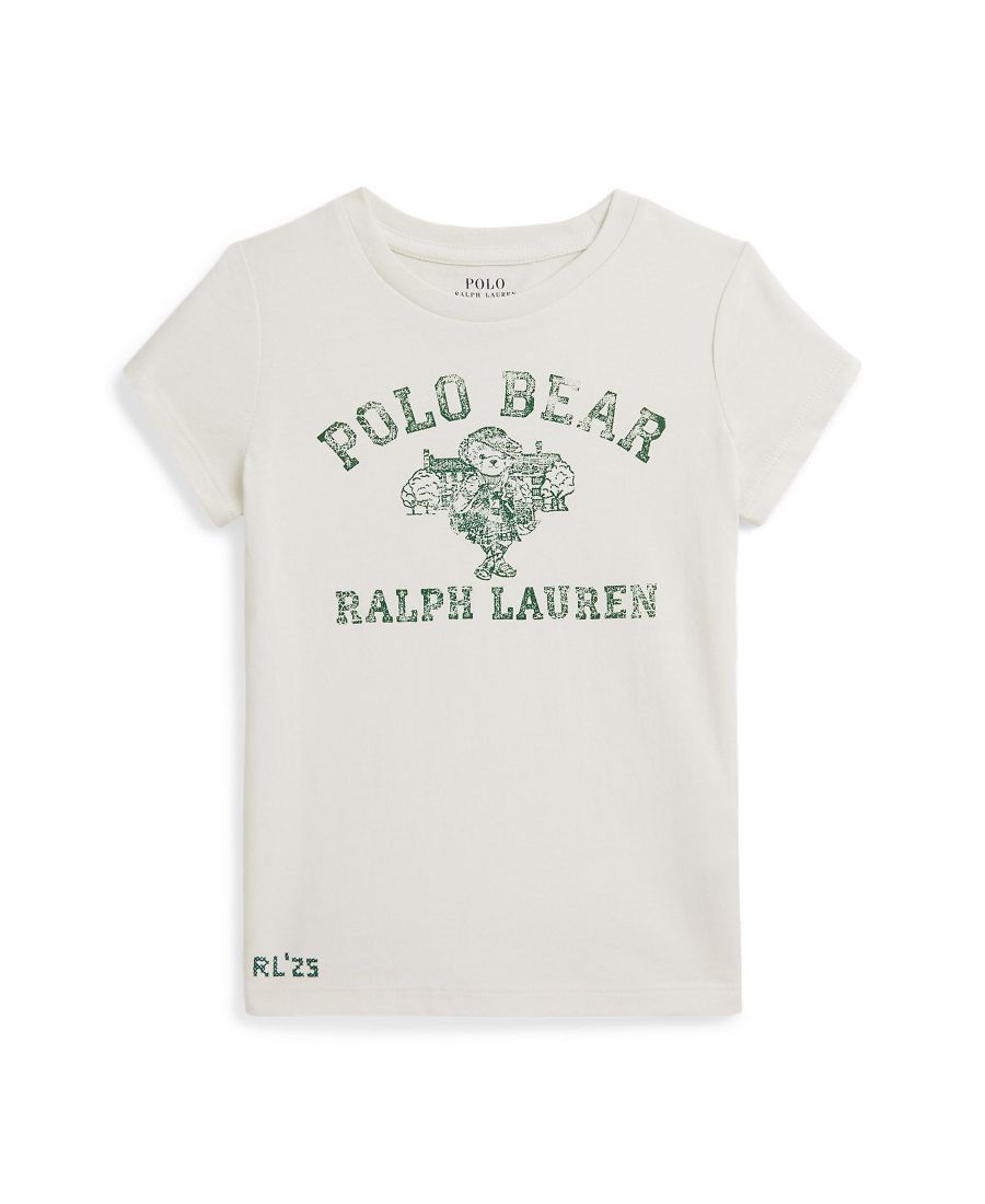 Детская футболка-поло с изображением медведя для девочек Polo Ralph Lauren, Nevis
Детская футболка-поло с изображением медведя для девочек Polo Ralph Lauren, Nevis