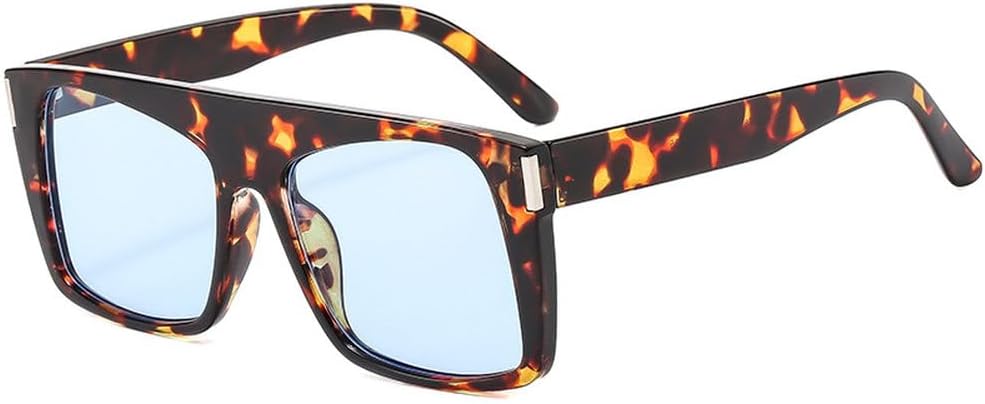 Ретро-солнцезащитные очки для женщин, зеленые и черные, с защитой от УФ-излучения UV400, модные мужские очки с заклепками, трендовые панк-солнцезащитные очки HVTVTLA, Leopard Blue
Ретро-солнцезащитные очки для женщин, зеленые и черные, с защитой от УФ-излучения UV400, модные мужские очки с заклепками, трендовые панк-солнцезащитные очки HVTVTLA, Leopard Blue