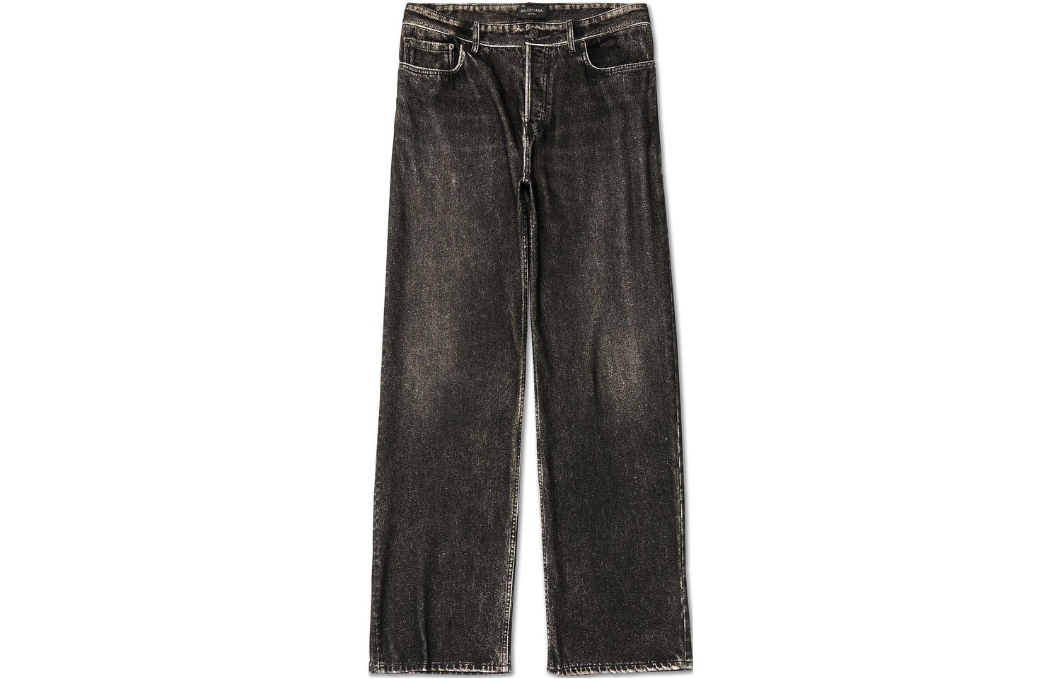 Штаны Balenciaga с выцветшим эффектом, черный
Штаны Balenciaga с выцветшим эффектом, черный