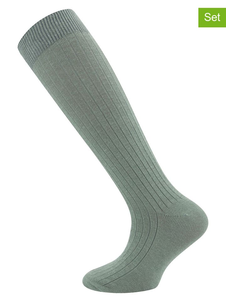 Ewers Комплект из 2 пар: высокие носки до колена, зеленые
Ewers Комплект из 2 пар: высокие носки до колена, зеленые