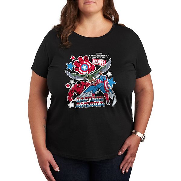 Футболка Plus size Captain America Brave New World Marvel
Футболка Plus size Captain America Brave New World Marvel