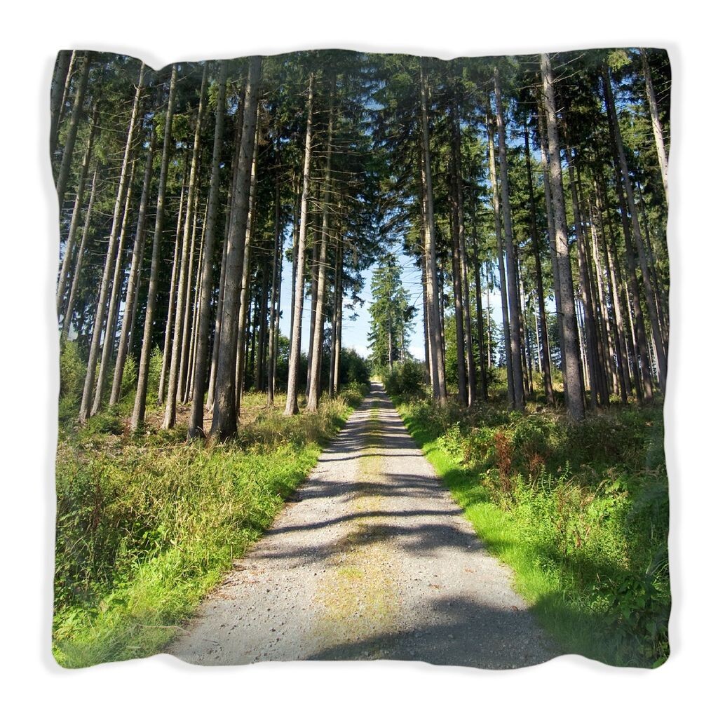 Подушка Wallario Premium, мягкая поверхность, с мотивом Silent Forest Path, размер: 60 x 60 см, с белой спинкой
Подушка Wallario Premium, мягкая поверхность, с мотивом Silent Forest Path, размер: 60 x 60 см, с белой спинкой