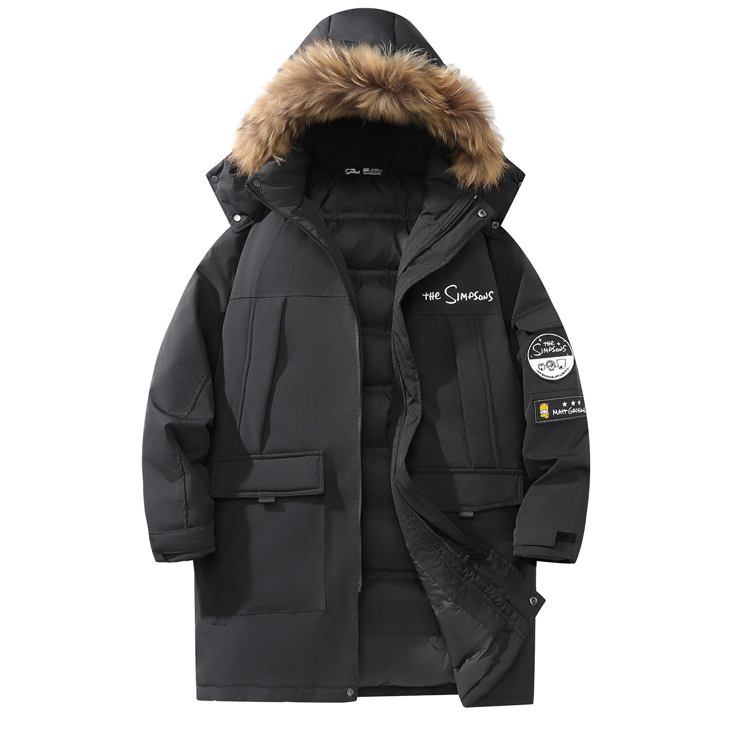 The Simpsons Пуховик унисекс «Симпсоны», Черный
The Simpsons Пуховик унисекс «Симпсоны», Черный