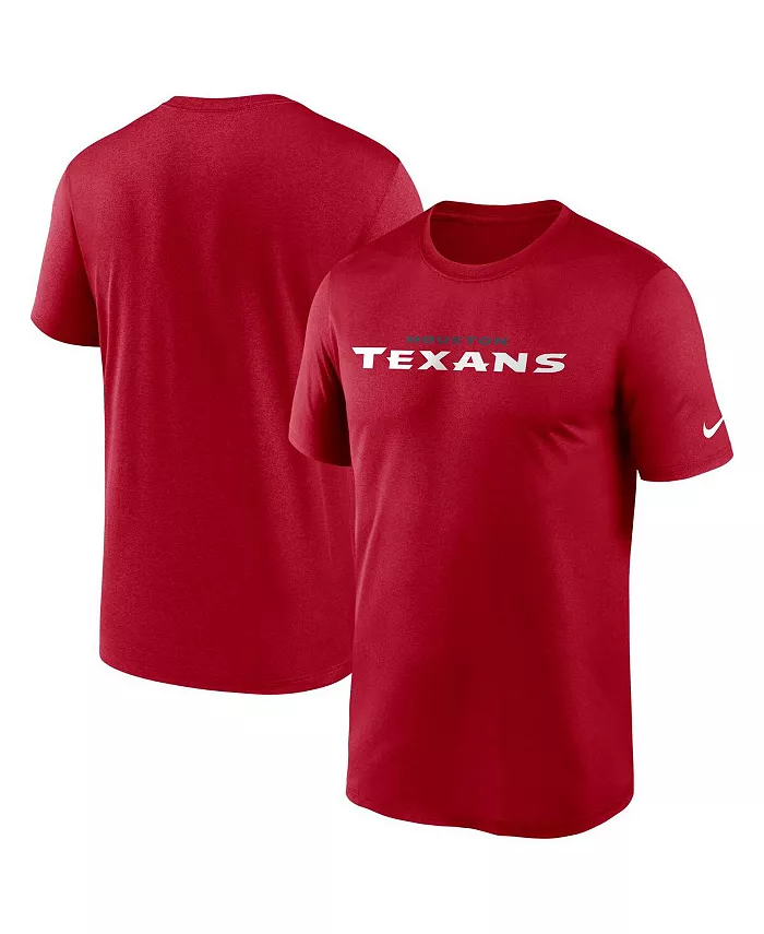 Мужская футболка Houston Texans Wordmark Legend красная Nike
Мужская футболка Houston Texans Wordmark Legend красная Nike