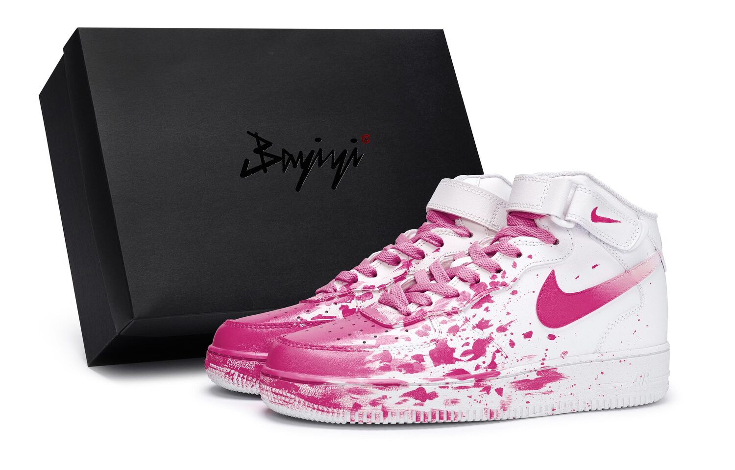 Nike Air Force 1 Coverage Противоскользящие и износостойкие мид-топ скейтбордские кроссовки Мужские Белый Розово-красный
Nike Air Force 1 Coverage Противоскользящие и износостойкие мид-топ скейтбордские кроссовки Мужские Белый Розово-красный