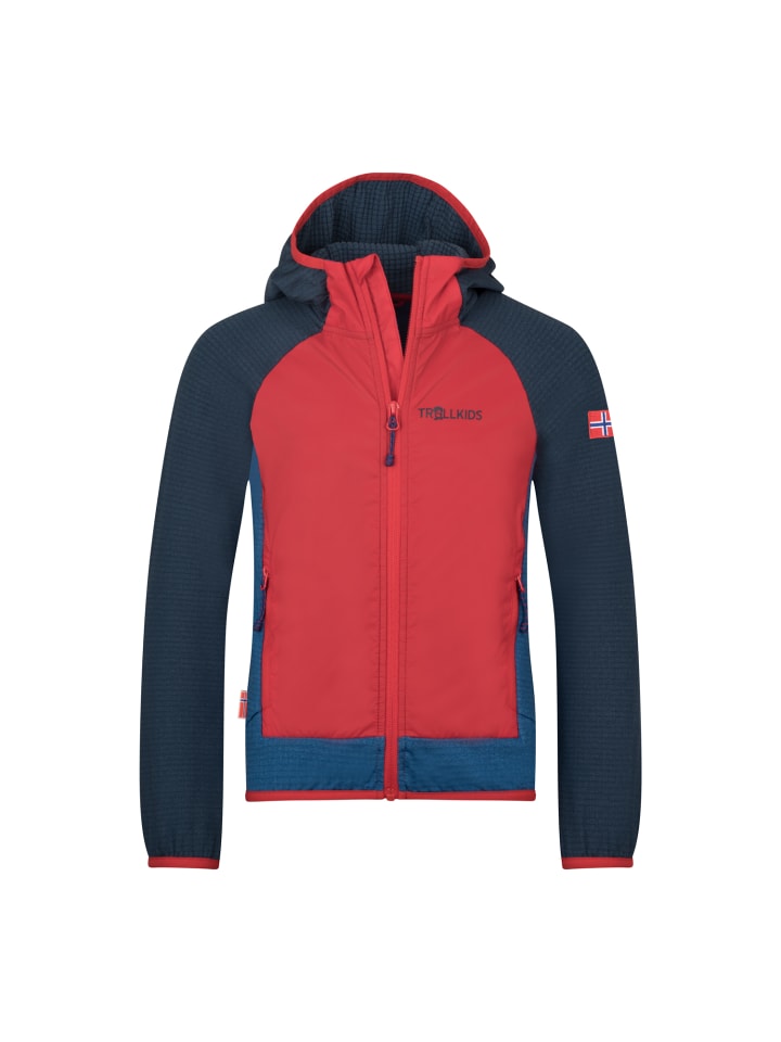 Trollkids Ярко-красная флисовая куртка Seiland
Trollkids Ярко-красная флисовая куртка Seiland