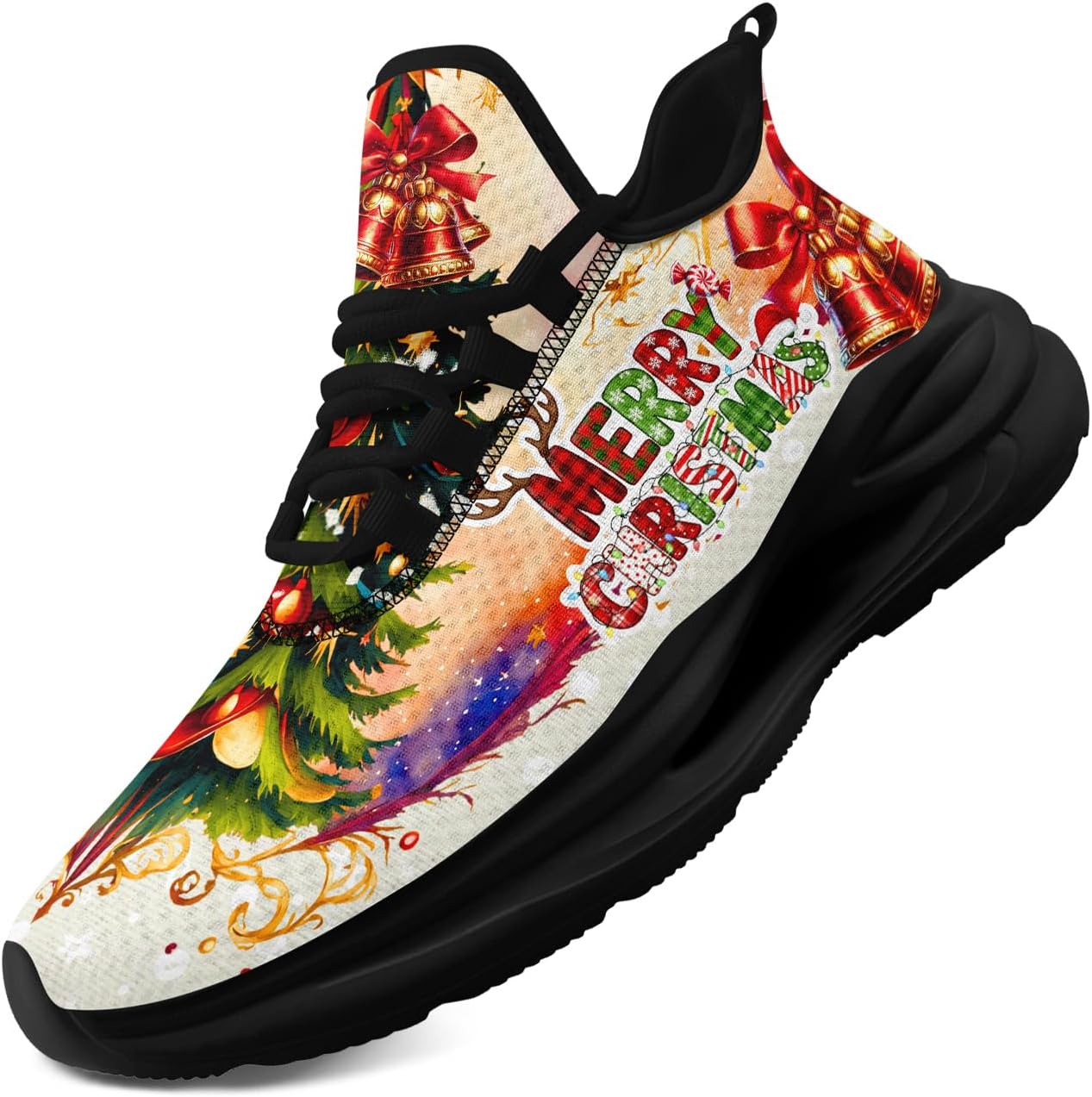Рождественские кроссовки для мужчин и женщин, праздничная обувь для вечеринок, легкие, дышащие, стильные, с амортизацией, рождественские туфли Awsole, черный/красный/зеленый/желтый/бежевый
Рождественские кроссовки для мужчин и женщин, праздничная обувь для вечеринок, легкие, дышащие, стильные, с амортизацией, рождественские туфли Awsole, черный/красный/зеленый/желтый/бежевый