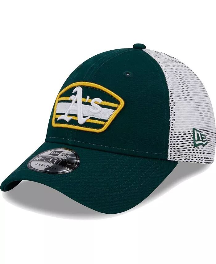 Мужская зелено-белая кепка с логотипом Oakland Athletics 9FORTY Trucker Snapback New Era, зеленый
Мужская зелено-белая кепка с логотипом Oakland Athletics 9FORTY Trucker Snapback New Era, зеленый