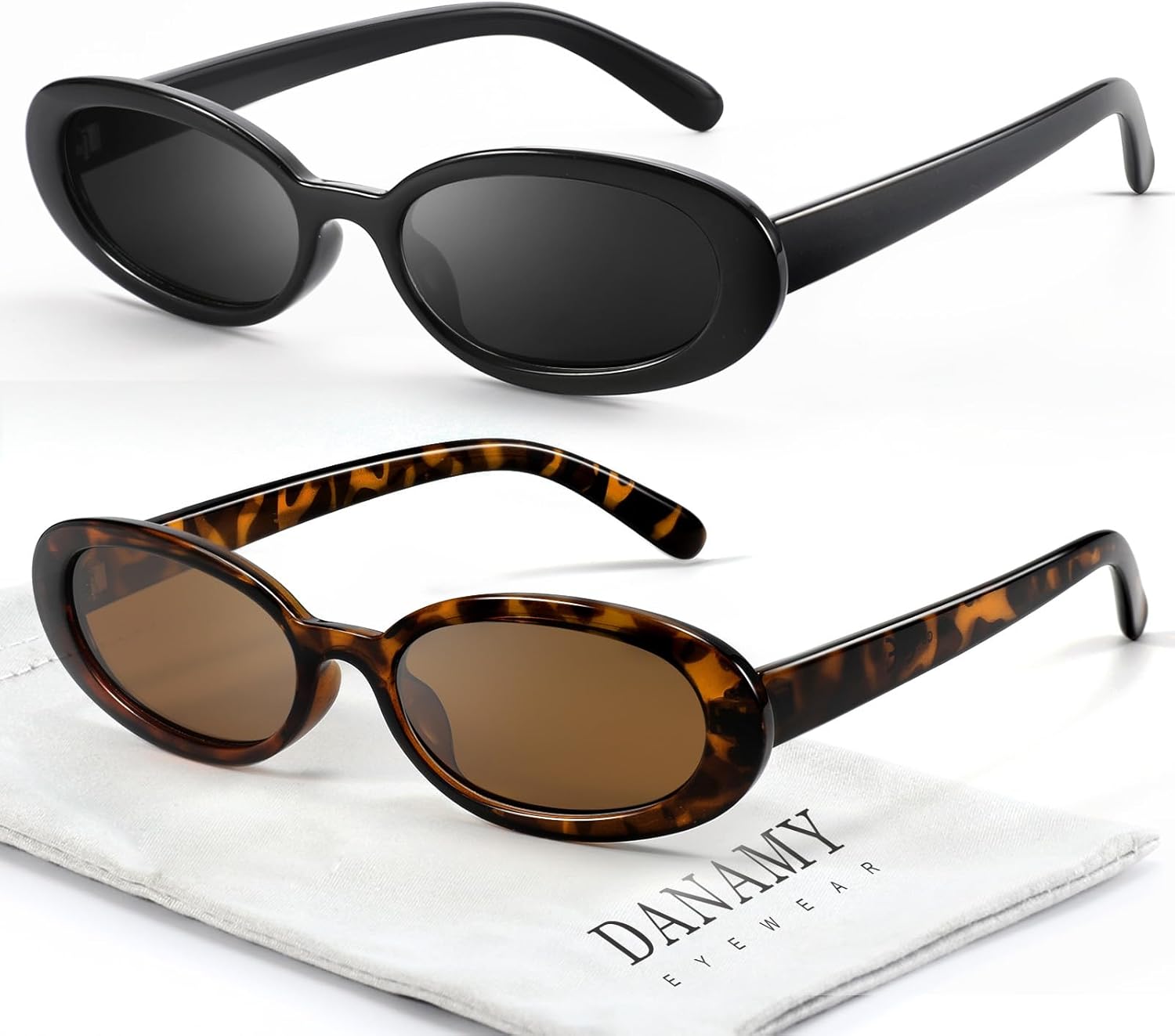 Солнцезащитные очки DANAMY для женщин и мужчин, ретро-очки овальной формы, модные маленькие овальные солнцезащитные очки в стиле 90-х, винтажные очки для вождения, A1 Black+leopard Frame-brown Lens
Солнцезащитные очки DANAMY для женщин и мужчин, ретро-очки овальной формы, модные маленькие овальные солнцезащитные очки в стиле 90-х, винтажные очки для вождения, A1 Black+leopard Frame-brown Lens