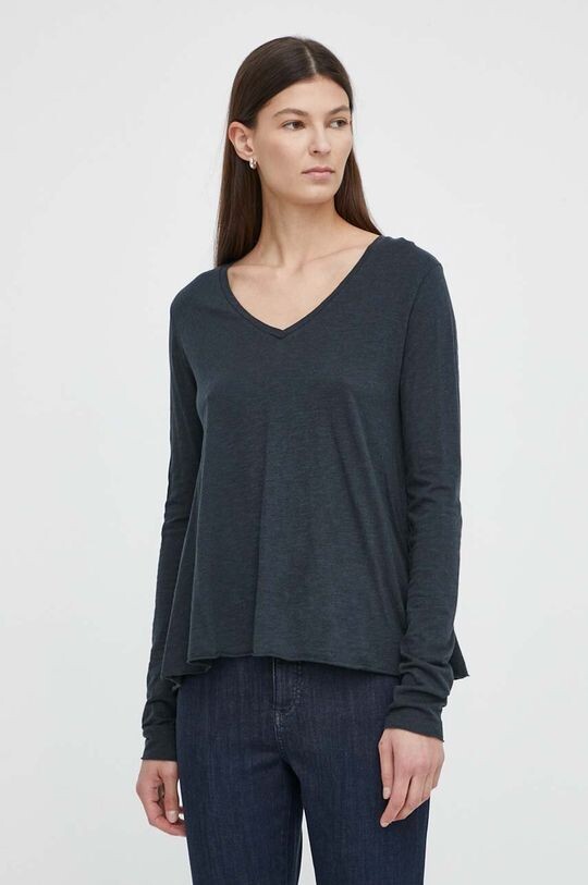 Футболка с длинным рукавом ML COL V American Vintage, темно-синий
Футболка с длинным рукавом ML COL V American Vintage, темно-синий