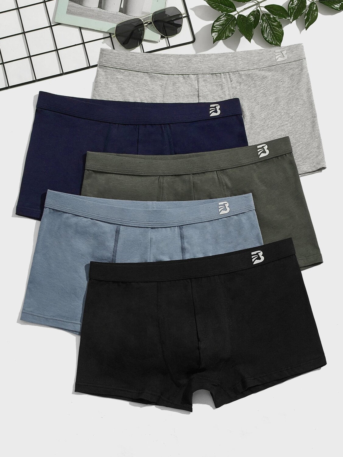 Мужские боксерские шорты Underwear&Sleepwear Basics, с буквенным принтом, 5 шт Manfinity, мультиколор
Мужские боксерские шорты Underwear&Sleepwear Basics, с буквенным принтом, 5 шт Manfinity, мультиколор