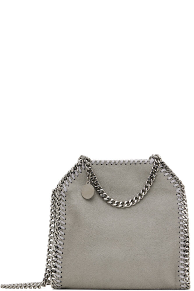 Серая маленькая сумка Falabella Stella McCartney
Серая маленькая сумка Falabella Stella McCartney