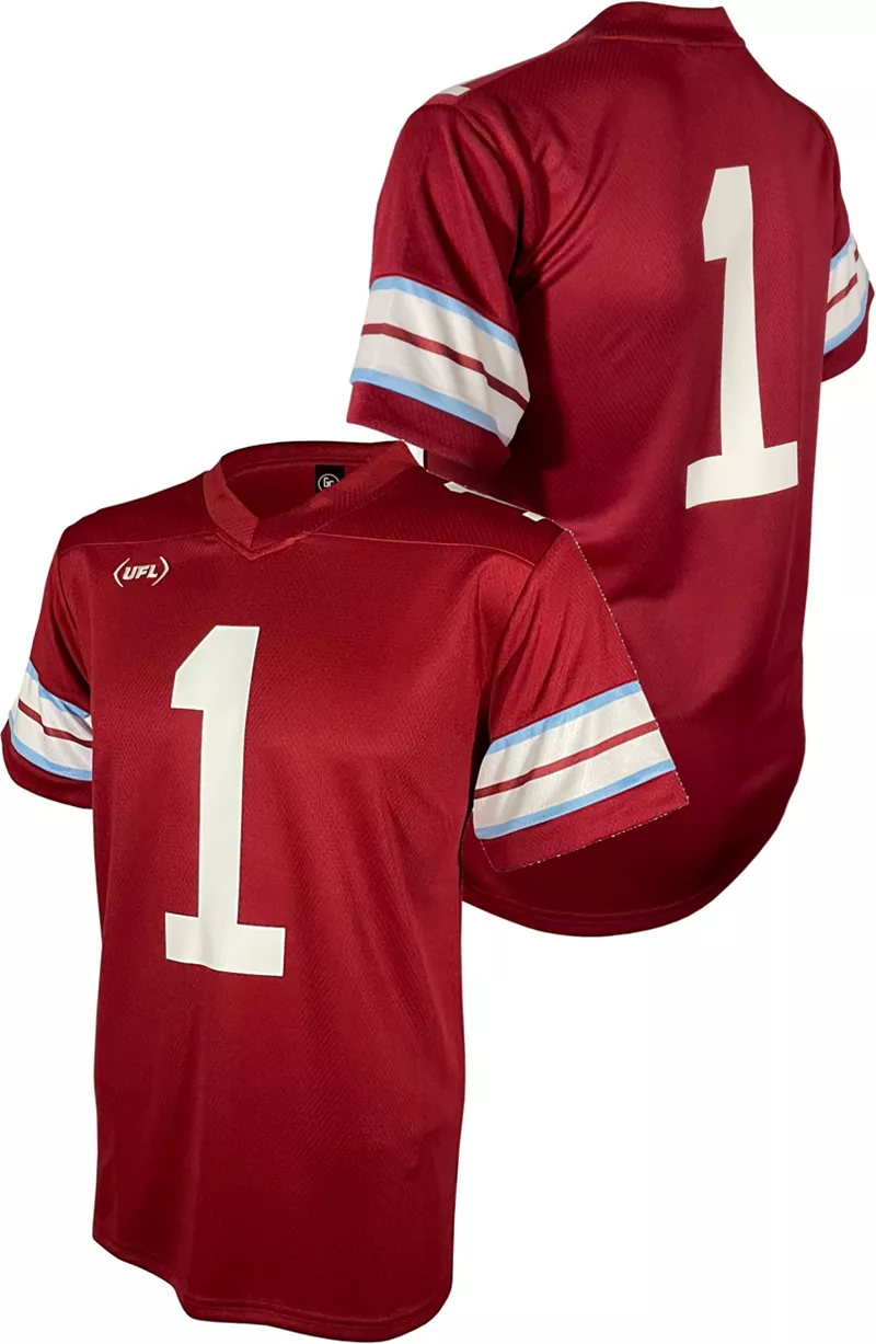 Оригинальная коллективная мужская темно-бордовая майка UFL Michigan Panthers Genuine Collective
Оригинальная коллективная мужская темно-бордовая майка UFL Michigan Panthers Genuine Collective