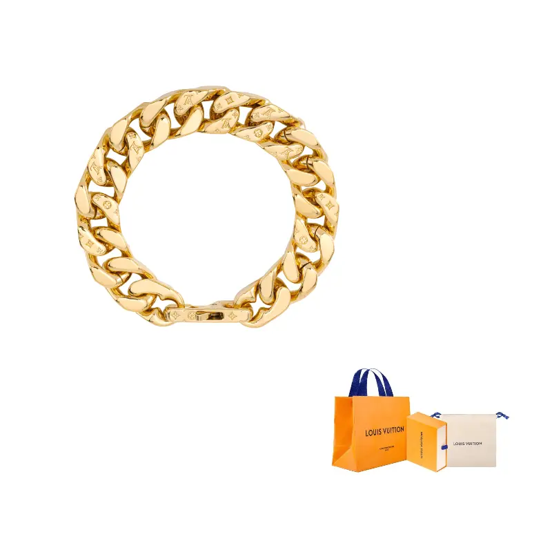 Металлический браслет унисекс золотой LOUIS VUITTON, золотой
Металлический браслет унисекс золотой LOUIS VUITTON, золотой