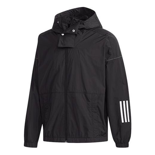 Куртка m s2s wv cl jkt sports hooded jacket black Adidas, черный 
Куртка m s2s wv cl jkt sports hooded jacket black Adidas, черный