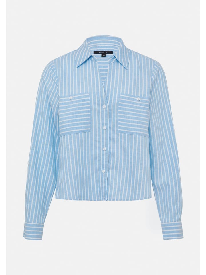 Блузка 50G0_светло-голубая comma
Блузка 50G0_светло-голубая comma