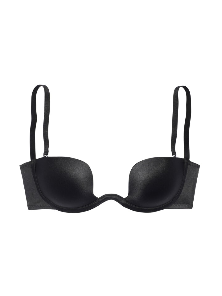 Бюстгальтер на косточках LASCANA, черный
Бюстгальтер на косточках LASCANA, черный
