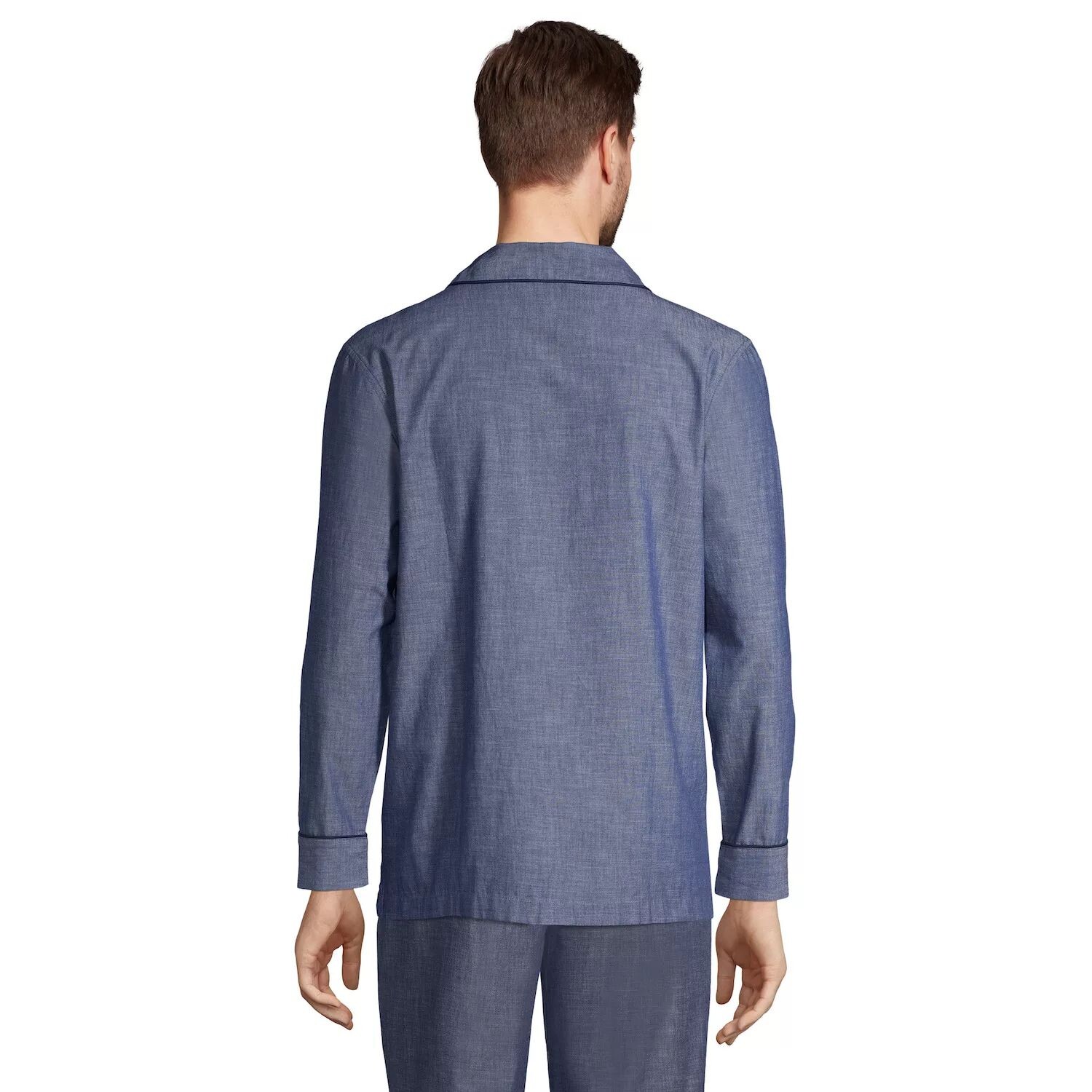 Пижамная рубашка из ткани Big & Tall для сна Lands' End
Пижамная рубашка из ткани Big & Tall для сна Lands' End