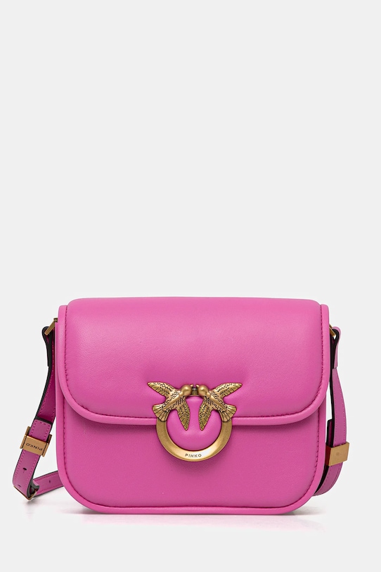 Кожаная сумка Pinko, розовый
Кожаная сумка Pinko, розовый