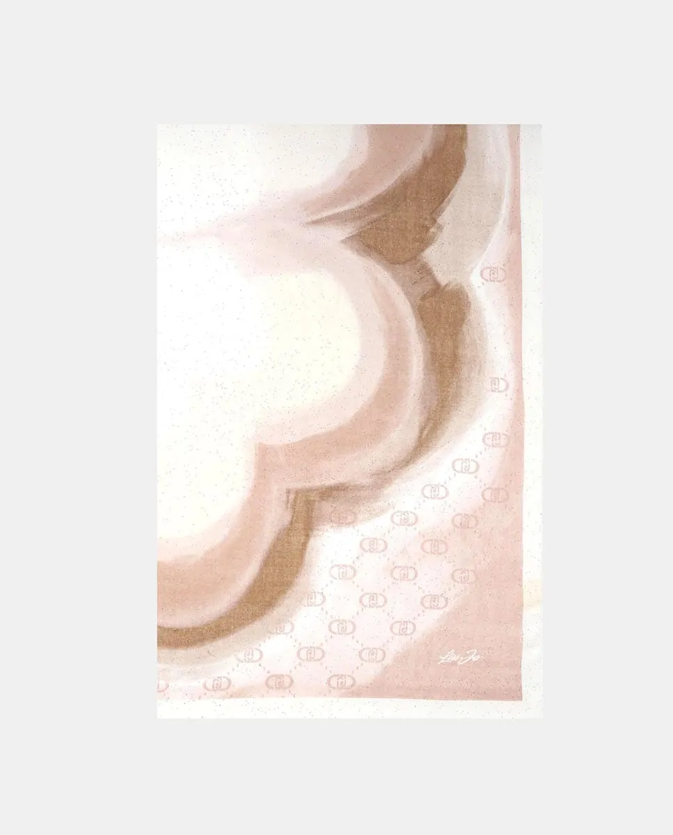 Клеверный шарф с разноцветными стразами Liujo, розовый
Клеверный шарф с разноцветными стразами Liujo, розовый