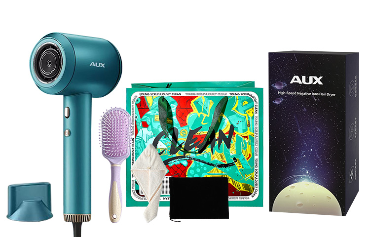 Фен для волос Aux, AH7608I Lake Blue (Fun Gift Bag + Hair Dryer Cap + Airbag Comb)
Фен для волос Aux, AH7608I Lake Blue (Fun Gift Bag + Hair Dryer Cap + Airbag Comb)