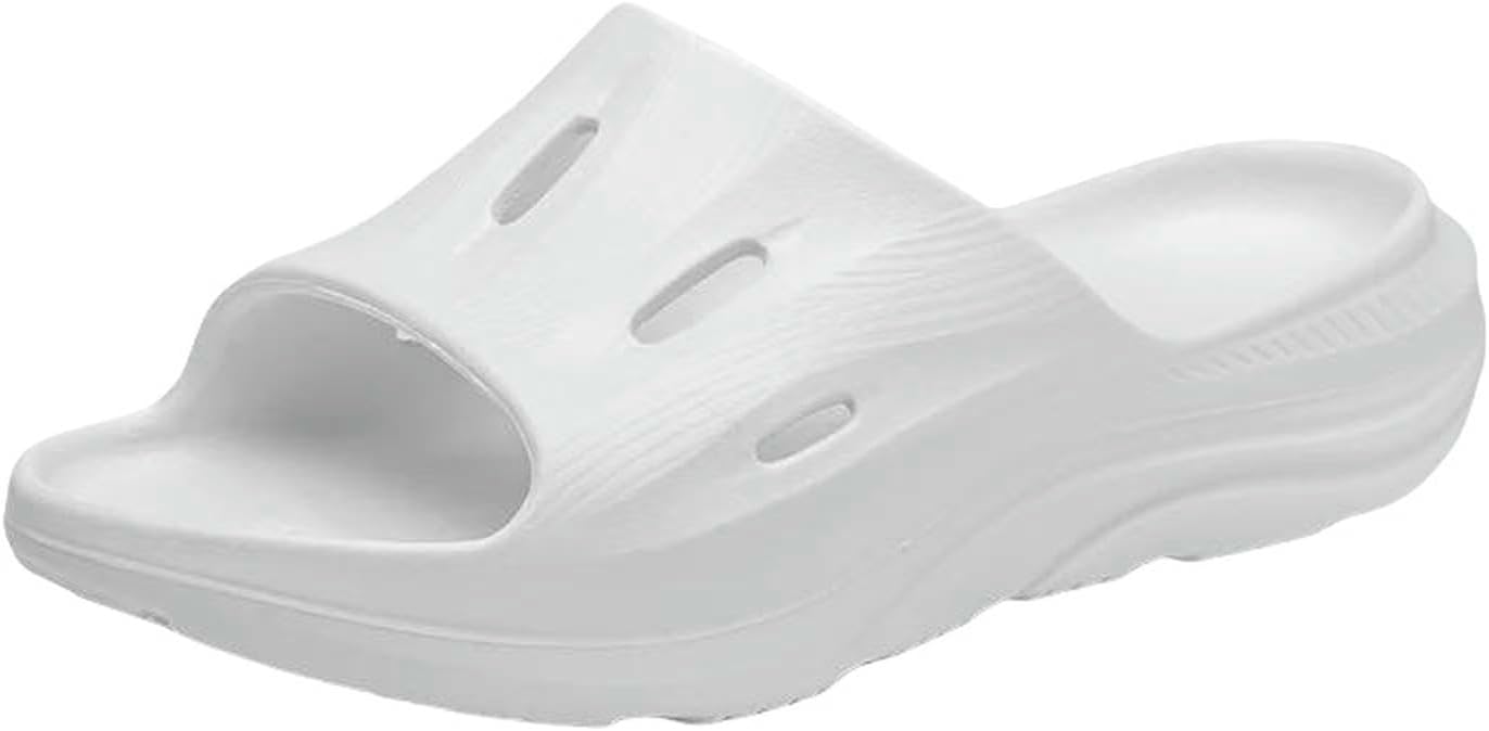 Домашние тапочки UEBHERV для мужчин, лаконичные тапочки, модные водонепроницаемые летние мужские шлепанцы с противоскользящей подошвой, легкие мягкие пляжные сандалии, белый
Домашние тапочки UEBHERV для мужчин, лаконичные тапочки, модные водонепроницаемые летние мужские шлепанцы с противоскользящей подошвой, легкие мягкие пляжные сандалии, белый