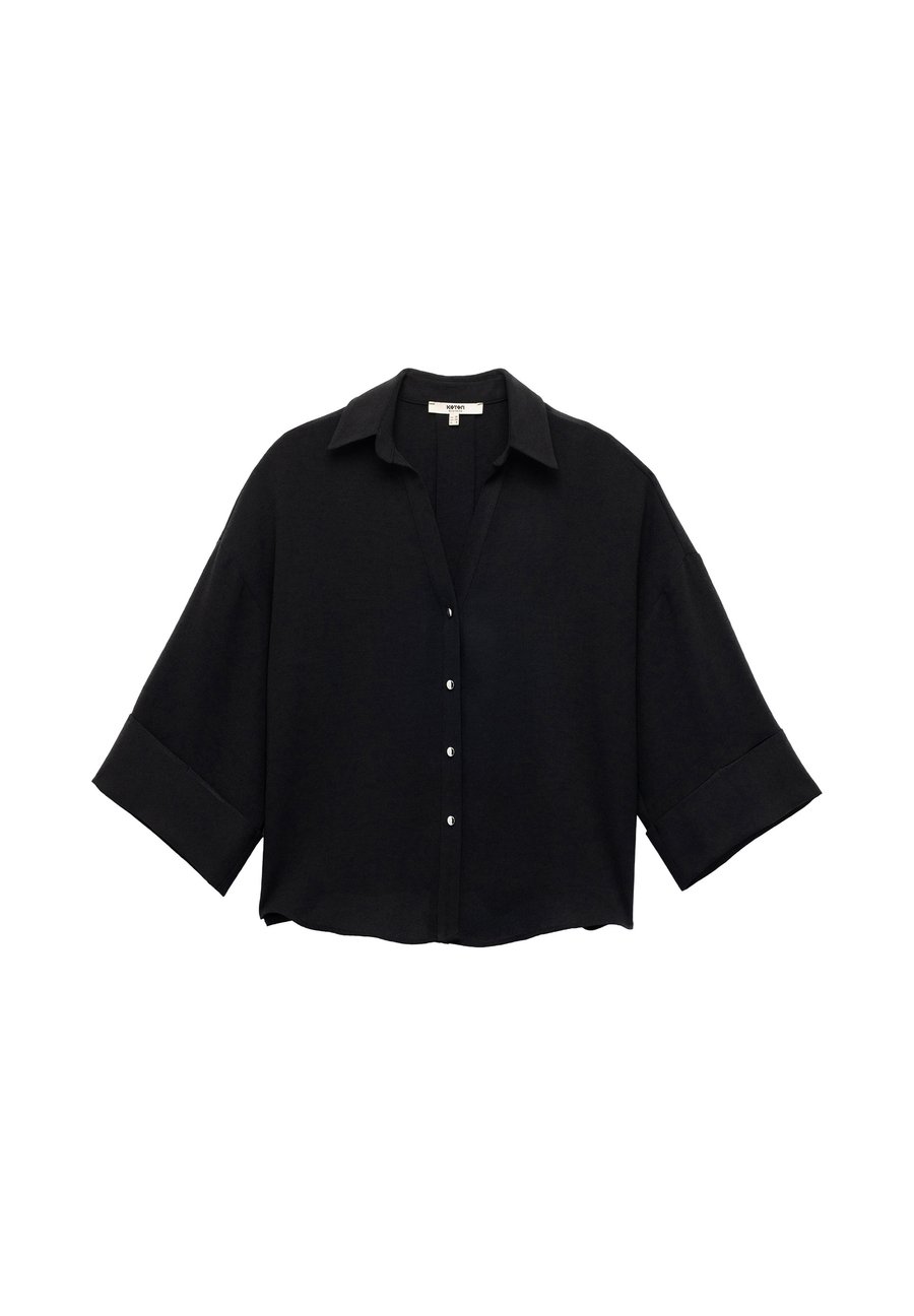 Блуза Koton Button-down blouse, Black
Блуза Koton Button-down blouse, Black