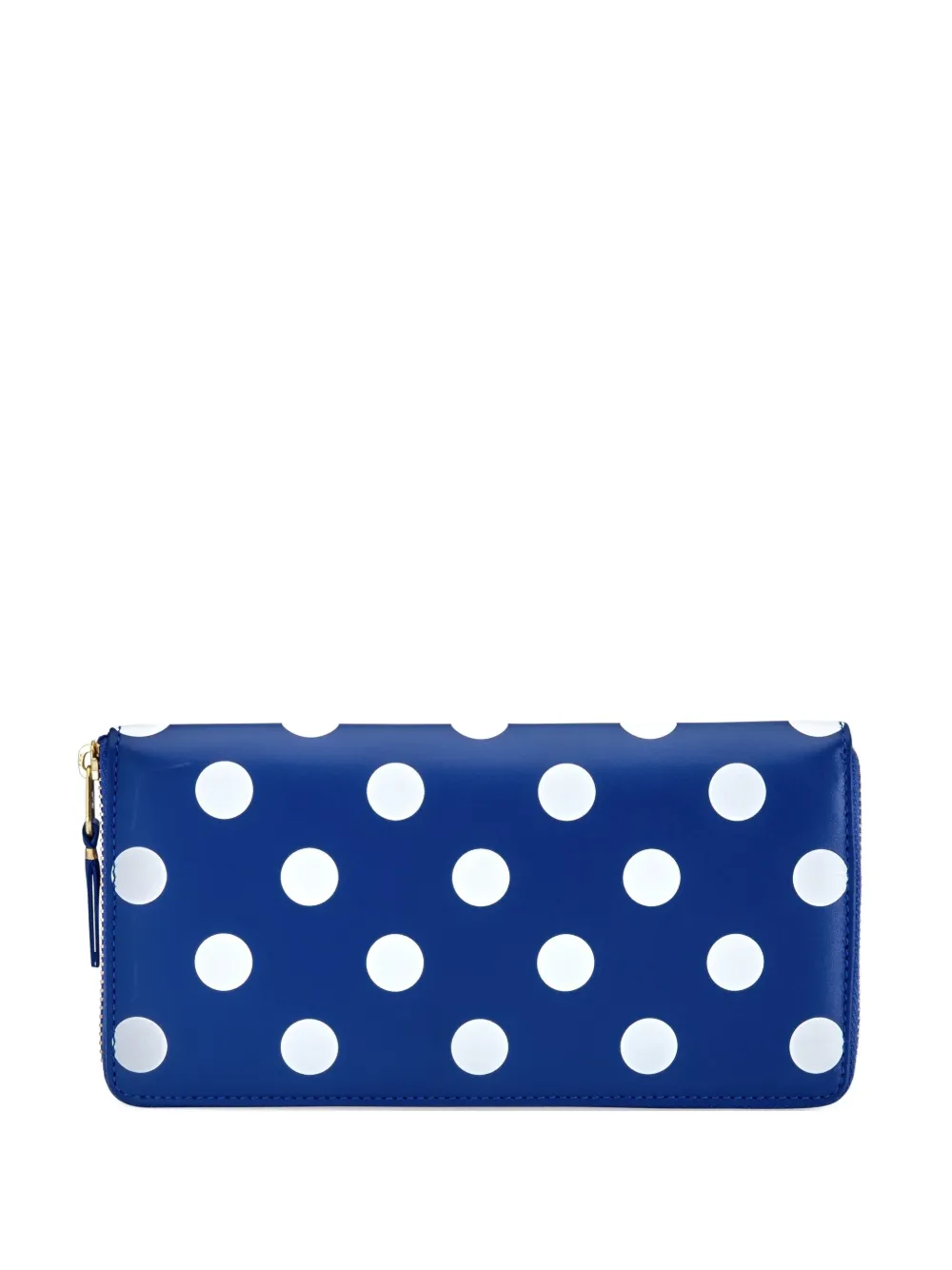 Кошелек на молнии в горошек Comme Des Garçons Wallet, синий
Кошелек на молнии в горошек Comme Des Garçons Wallet, синий