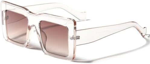 Солнцезащитные очки квадратной формы с крупной оправой для женщин и мужчин, корректирующие форму лица, с защитой от УФ-излучения UV400, солнцезащитные очки MTZJH, Clear Tea
Солнцезащитные очки квадратной формы с крупной оправой для женщин и мужчин, корректирующие форму лица, с защитой от УФ-излучения UV400, солнцезащитные очки MTZJH, Clear Tea