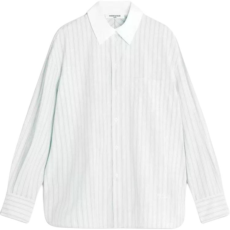 Футболка в полоску от Maison Kitsuné Maison Kitsune, белый
Футболка в полоску от Maison Kitsuné Maison Kitsune, белый