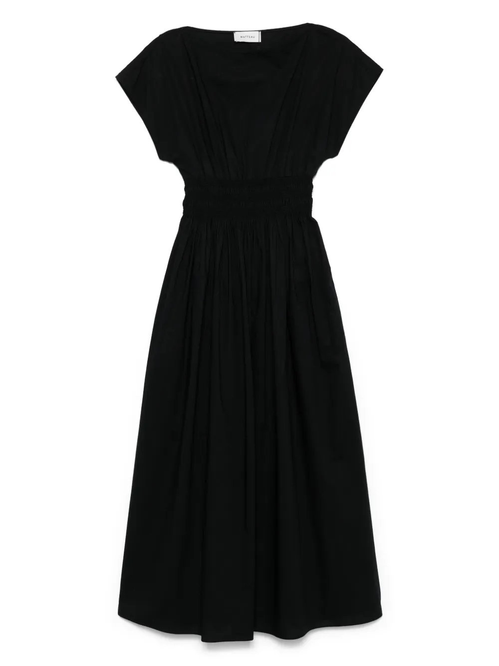 Платье миди с присборенной талией Matteau, черный
Платье миди с присборенной талией Matteau, черный