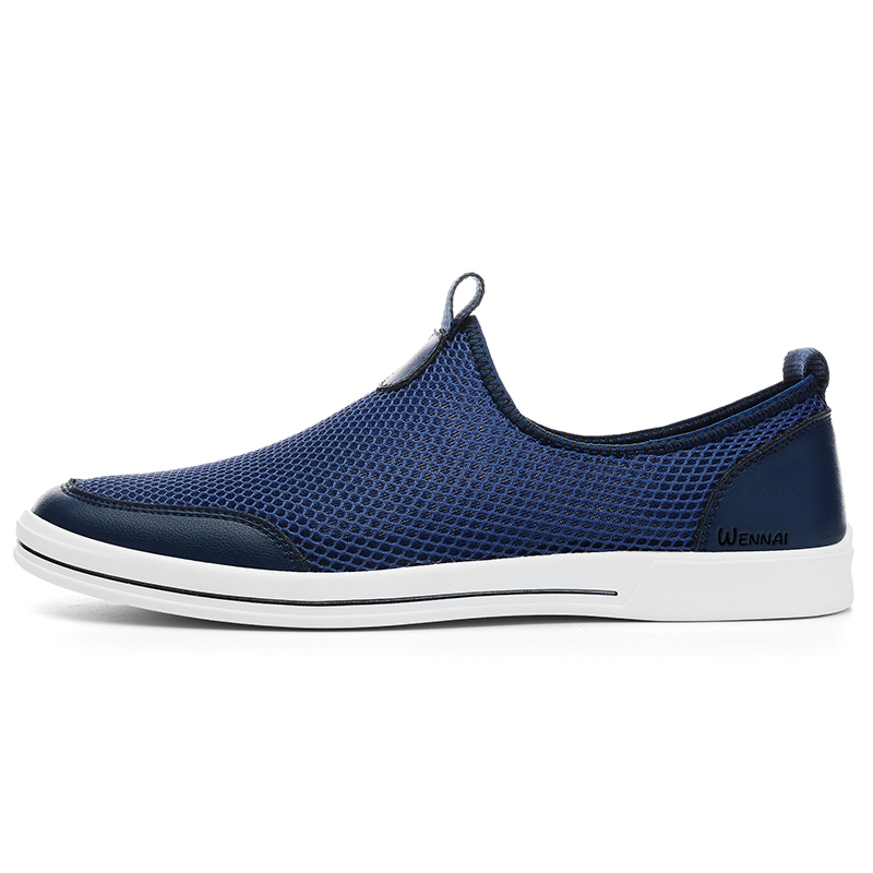 Wen Nai Повседневные туфли мужские с синими рукавами
Wen Nai Повседневные туфли мужские с синими рукавами