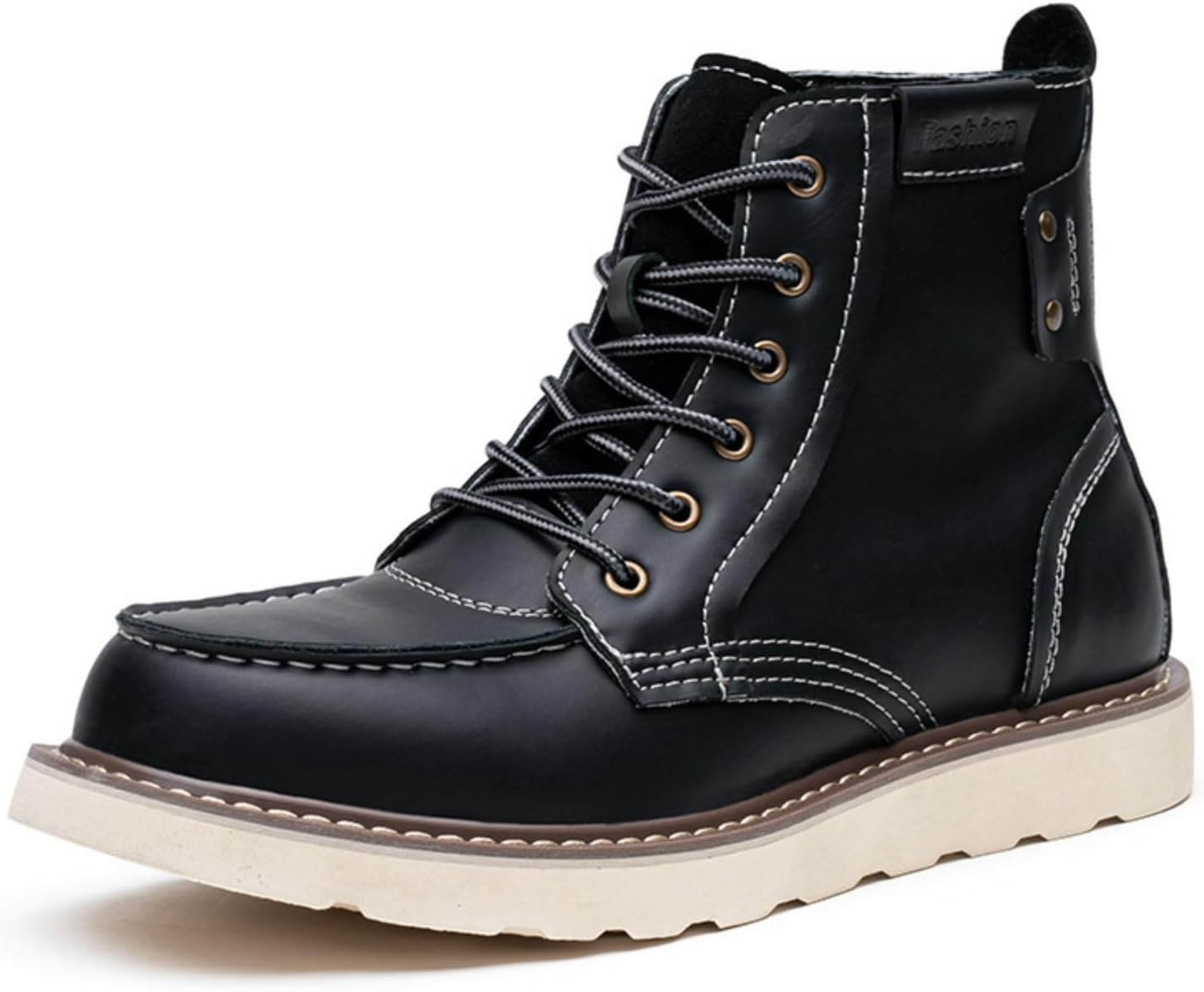 Мужские кожаные боевые ботинки Комфортные, дышащие, противоскользящие и походные ботинки для мужчин Macefil, черный
Мужские кожаные боевые ботинки Комфортные, дышащие, противоскользящие и походные ботинки для мужчин Macefil, черный