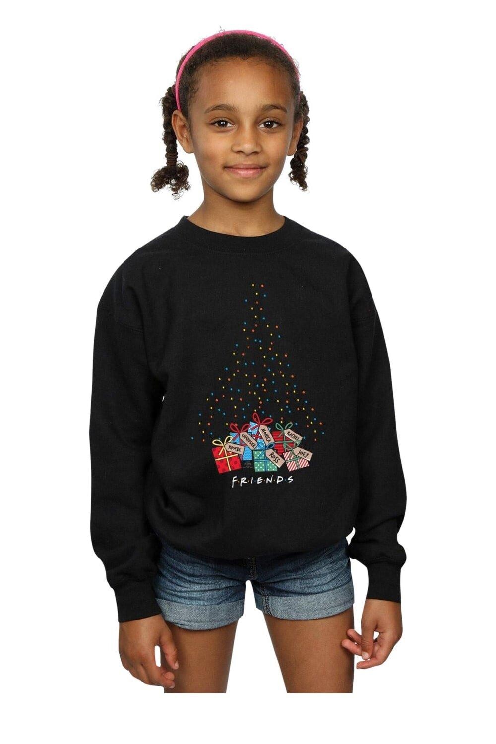 Толстовка с рождественскими елочными огнями Friends, черный
Толстовка с рождественскими елочными огнями Friends, черный