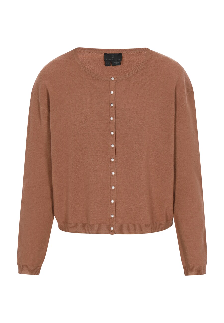 Вязаный кардиган DreiMaster Klassik, темно-бежевый
Вязаный кардиган DreiMaster Klassik, темно-бежевый