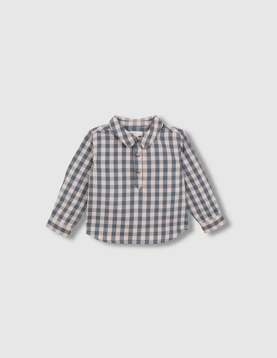 Клетчатая детская рубашка Gocco, мультиколор
Клетчатая детская рубашка Gocco, мультиколор