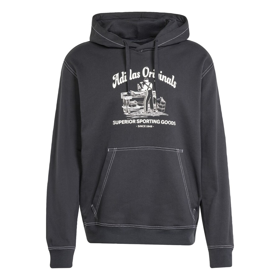 Толстовка ADIDAS ORIGINALS Wabash, черный 
Толстовка ADIDAS ORIGINALS Wabash, черный