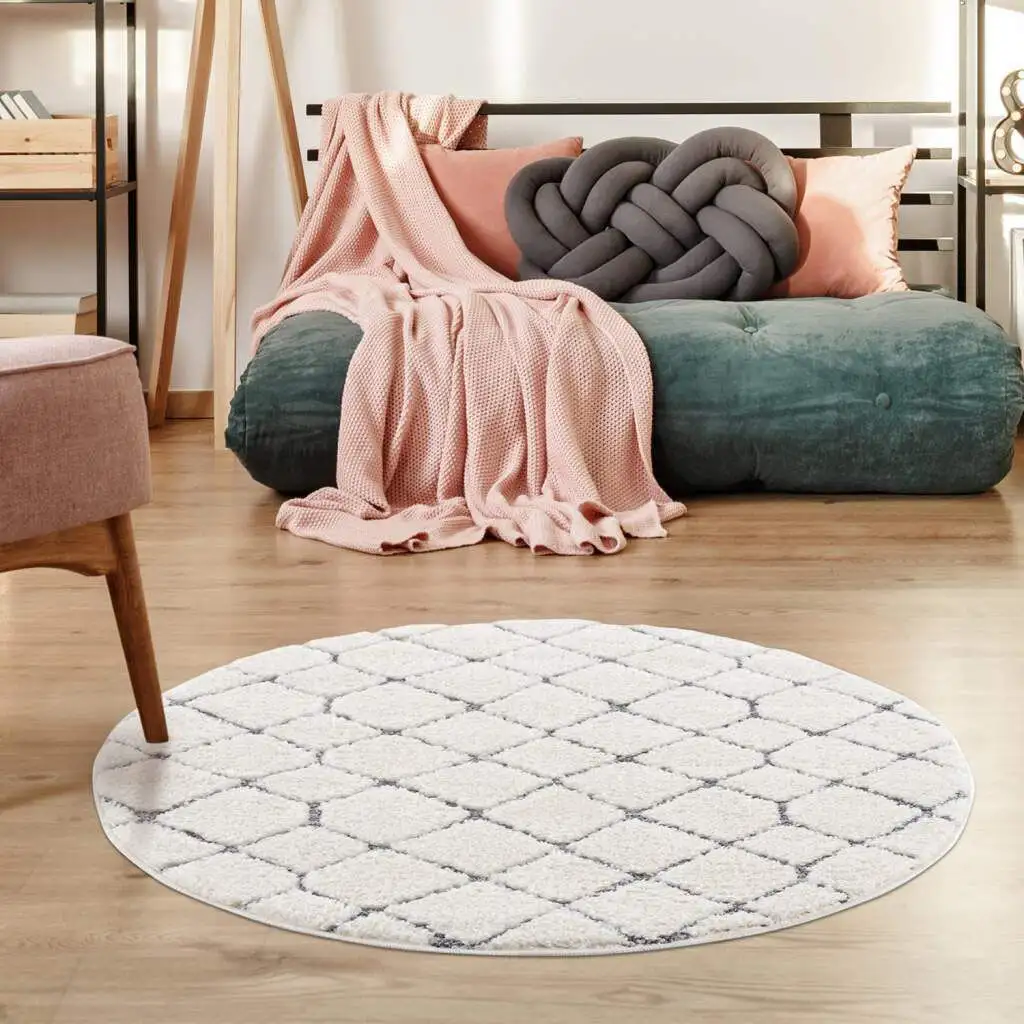 Ковер Carpet City с высоким ворсом "Фокус 4499", круглый, особо мягкий, ромбовидный, 3D-эффект Ø 200 см, цвет creme
Ковер Carpet City с высоким ворсом "Фокус 4499", круглый, особо мягкий, ромбовидный, 3D-эффект Ø 200 см, цвет creme