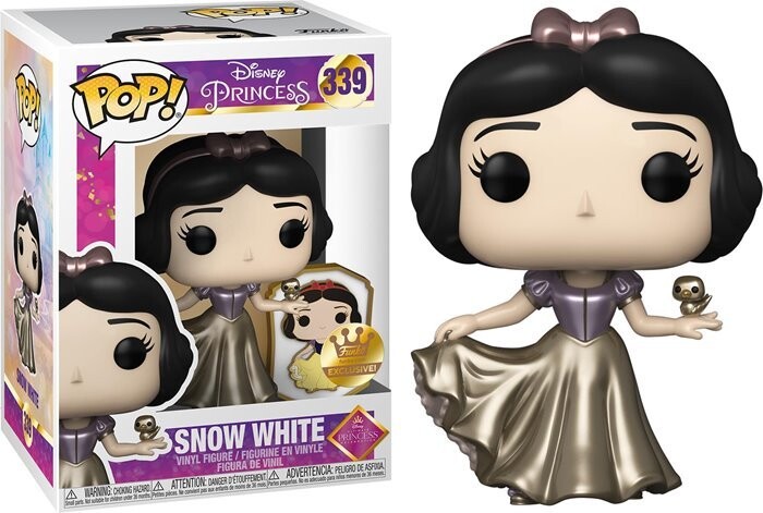 Funko POP Disney 339 Белоснежка металлик, специальное издание Funko POP!
Funko POP Disney 339 Белоснежка металлик, специальное издание Funko POP!