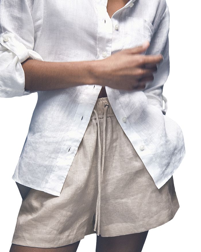 Шорты Willow из льняной смеси REISS, слоновая кость/кремовый
Шорты Willow из льняной смеси REISS, слоновая кость/кремовый