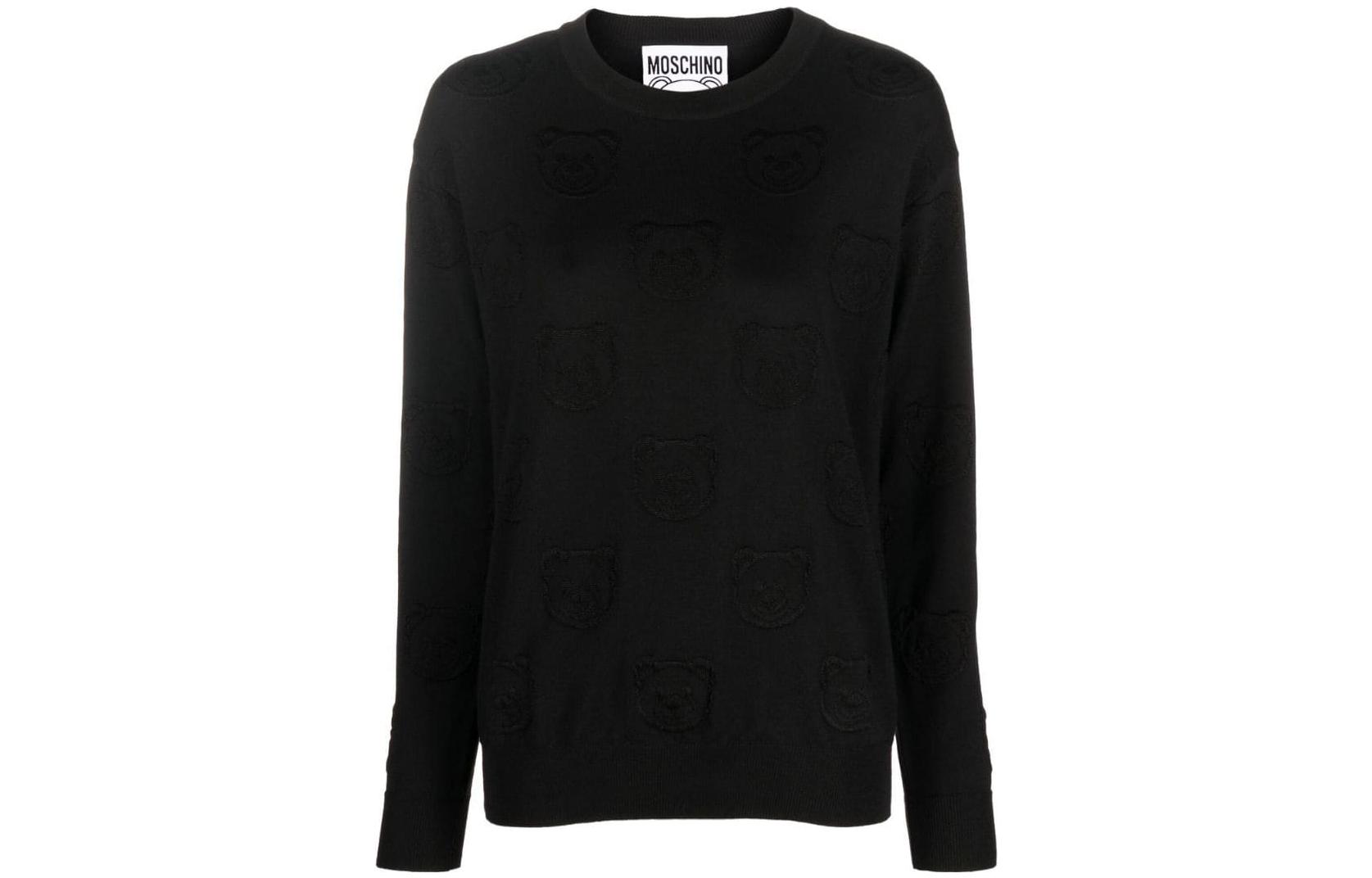 Толстовка Teddy Bear Jacquard вязаная MOSCHINO, черный
Толстовка Teddy Bear Jacquard вязаная MOSCHINO, черный