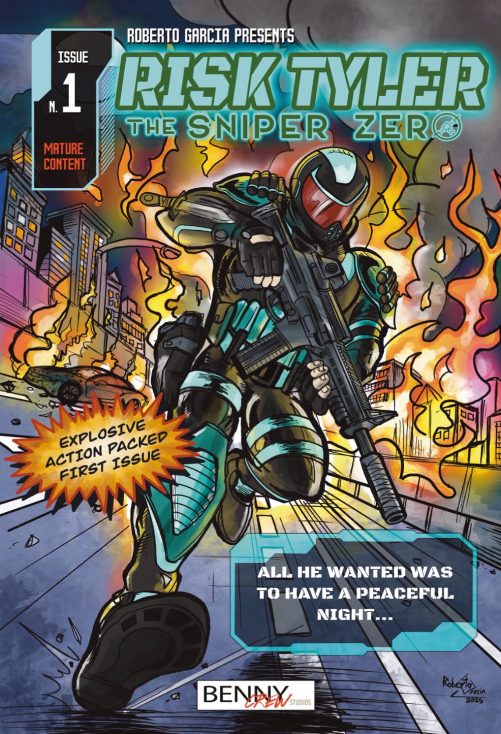 Risk Tyler the Sniper Zero: Explosive Action Packed First Issue (Independently published)
Risk Tyler the Sniper Zero: Explosive Action Packed First Issue (Independently published)