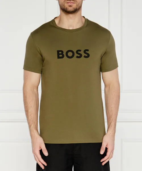 Футболка rn Regular fit Boss Bodywear, зеленый 
Футболка rn Regular fit Boss Bodywear, зеленый