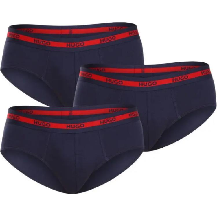 Набор трусов с логотипом на поясе HUGO BOSS, 3 шт (морская синева)
Набор трусов с логотипом на поясе HUGO BOSS, 3 шт (морская синева)