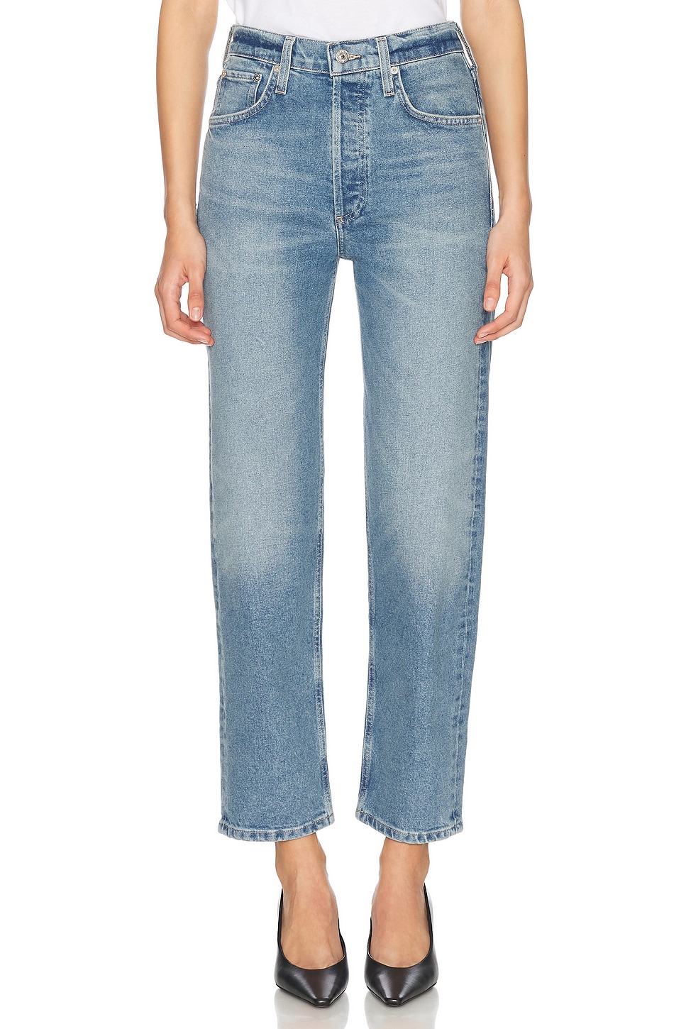 Джинсы прямые Delfina Citizens Of Humanity, Elsinore 
Джинсы прямые Delfina Citizens Of Humanity, Elsinore