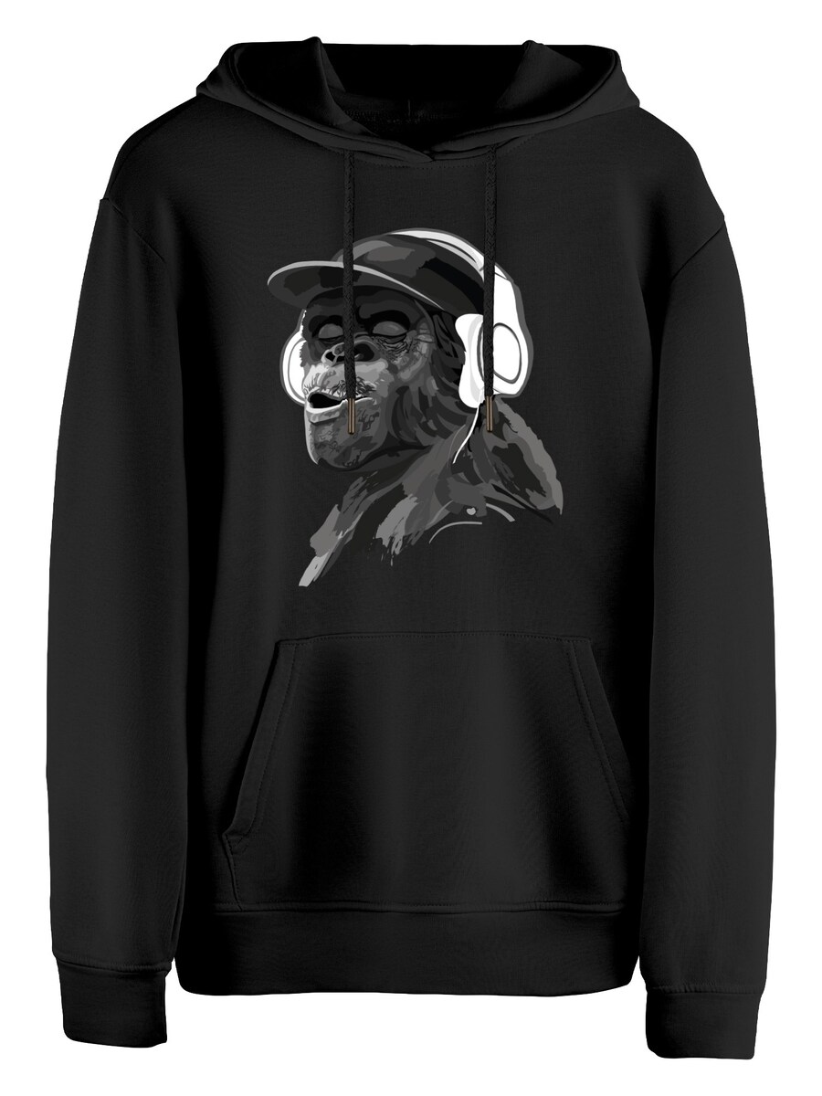 Толстовка Cotton Prime Monkey Mit DJ-Kopfhörer, черный
Толстовка Cotton Prime Monkey Mit DJ-Kopfhörer, черный