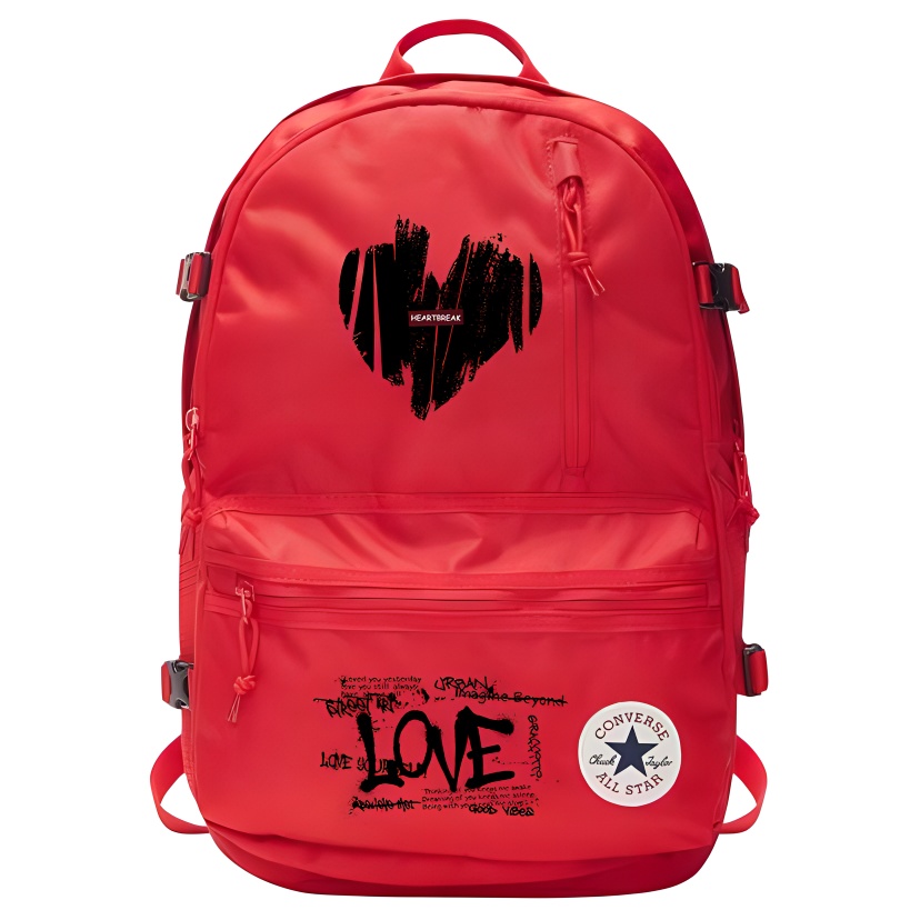 Converse Полиэстеровый рюкзак унисекс красный, Heart
Converse Полиэстеровый рюкзак унисекс красный, Heart