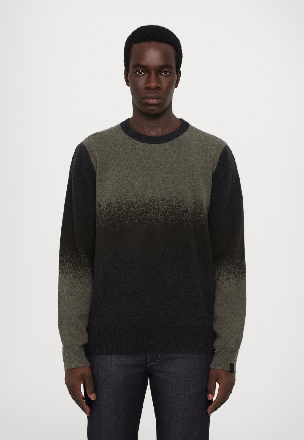 Джемпер DOWNING BLEND CREW rag & bone, черный 
Джемпер DOWNING BLEND CREW rag & bone, черный
