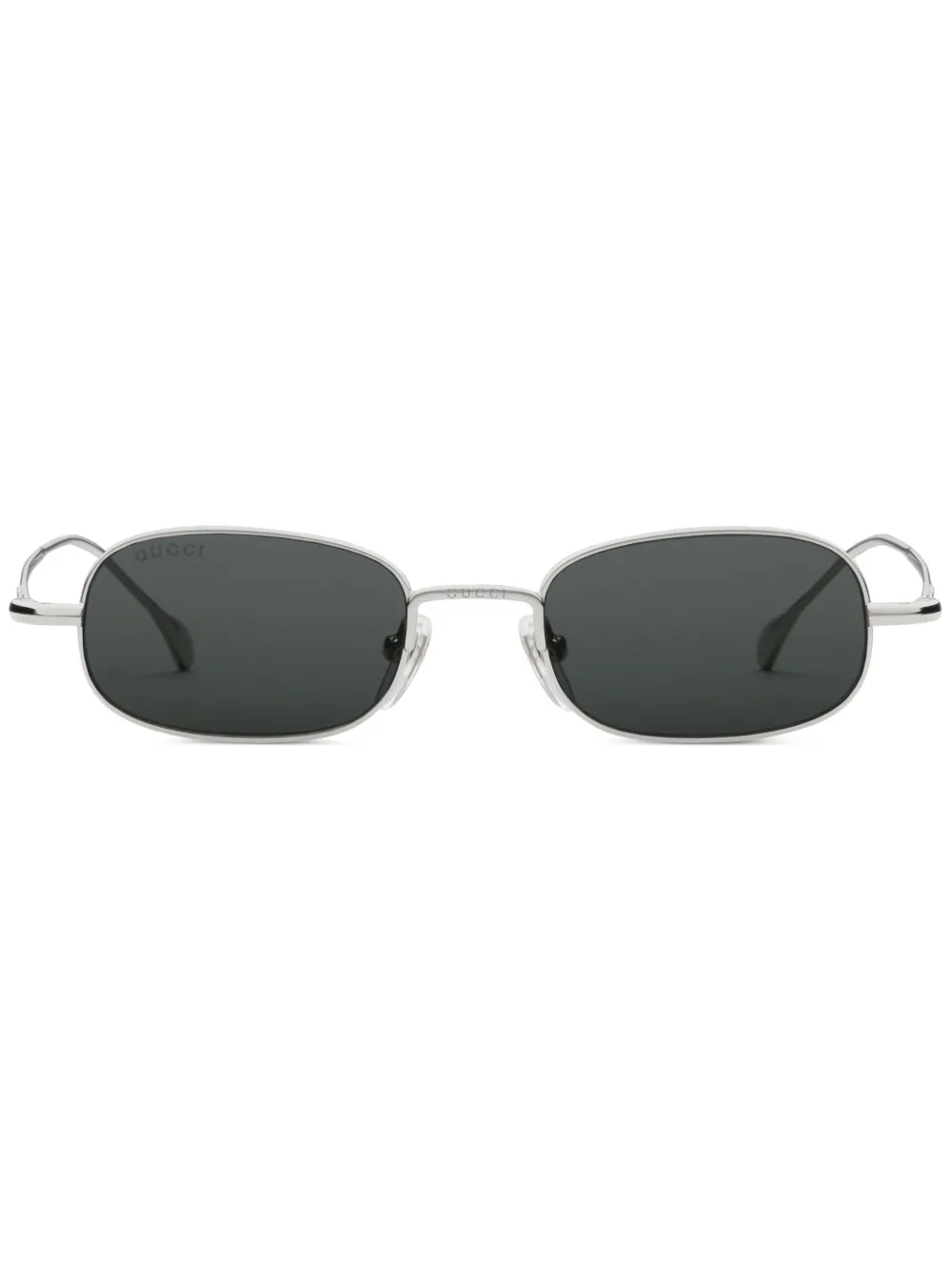 Солнцезащитные очки в прямоугольной оправе с логотипом Gucci Eyewear, серебряный
Солнцезащитные очки в прямоугольной оправе с логотипом Gucci Eyewear, серебряный